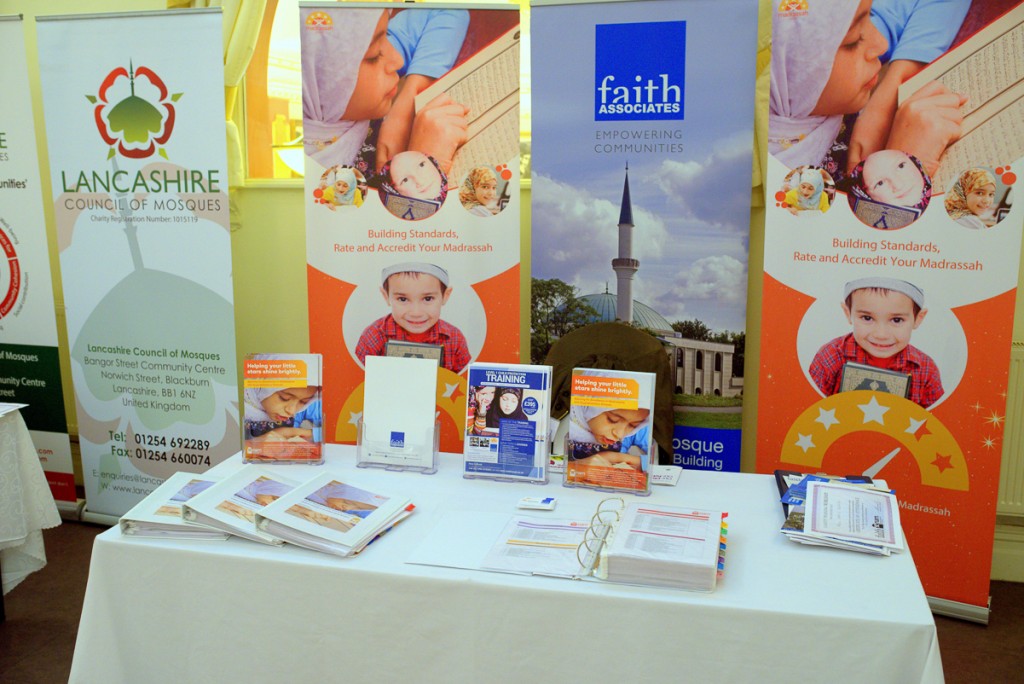 Madrassah.co.uk stall on show during the Imams Online Digital Summit in Manchester 2016