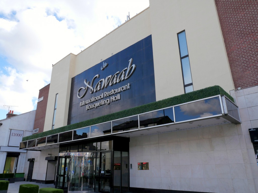 The Royal Nawaab Restaurent in Manchester which hosted the Imams Onlne Digital Summit 2016