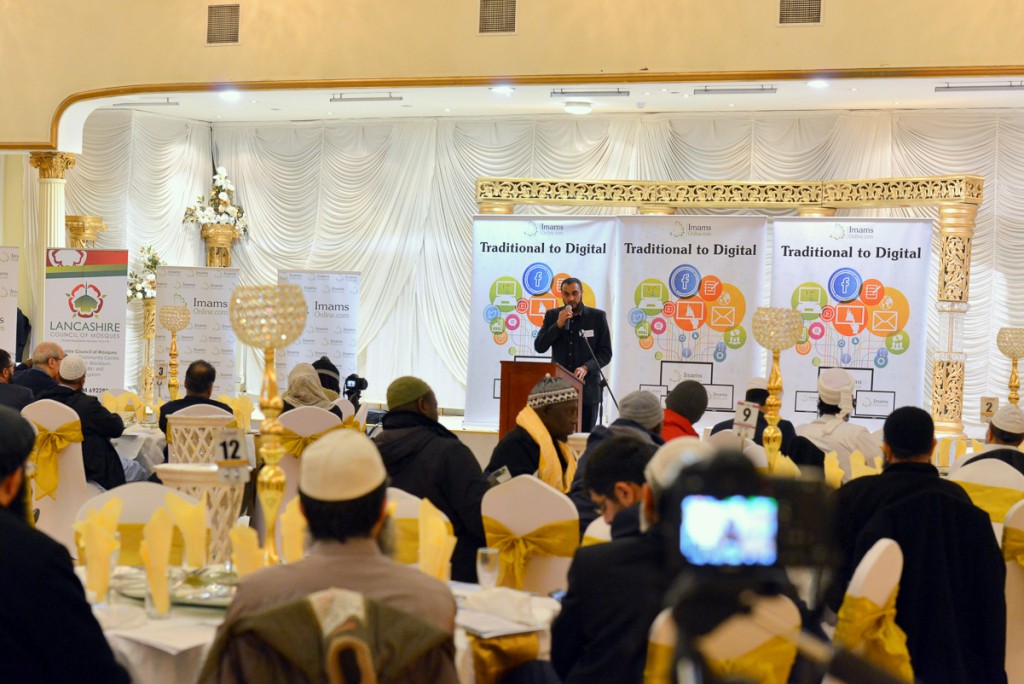 Media Cultured giving a presentation on Islamophobia and the ways to tackle hate on the ground and online