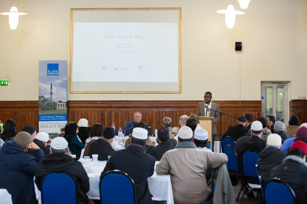 Speaker at the launch of the safeguarding guide